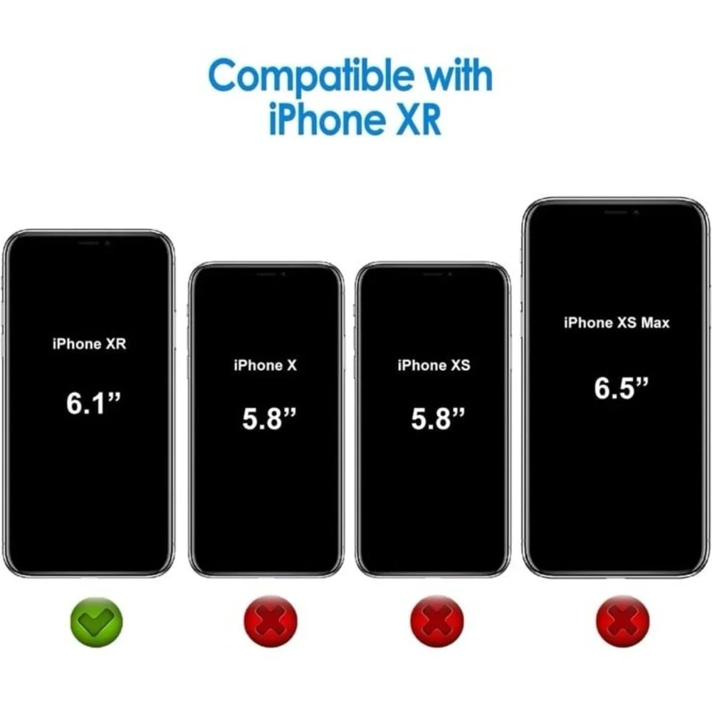 New JETech Case for iPhone XR 6.1-Inch, Non-Yellowing Shockproof Phone Bumper Co